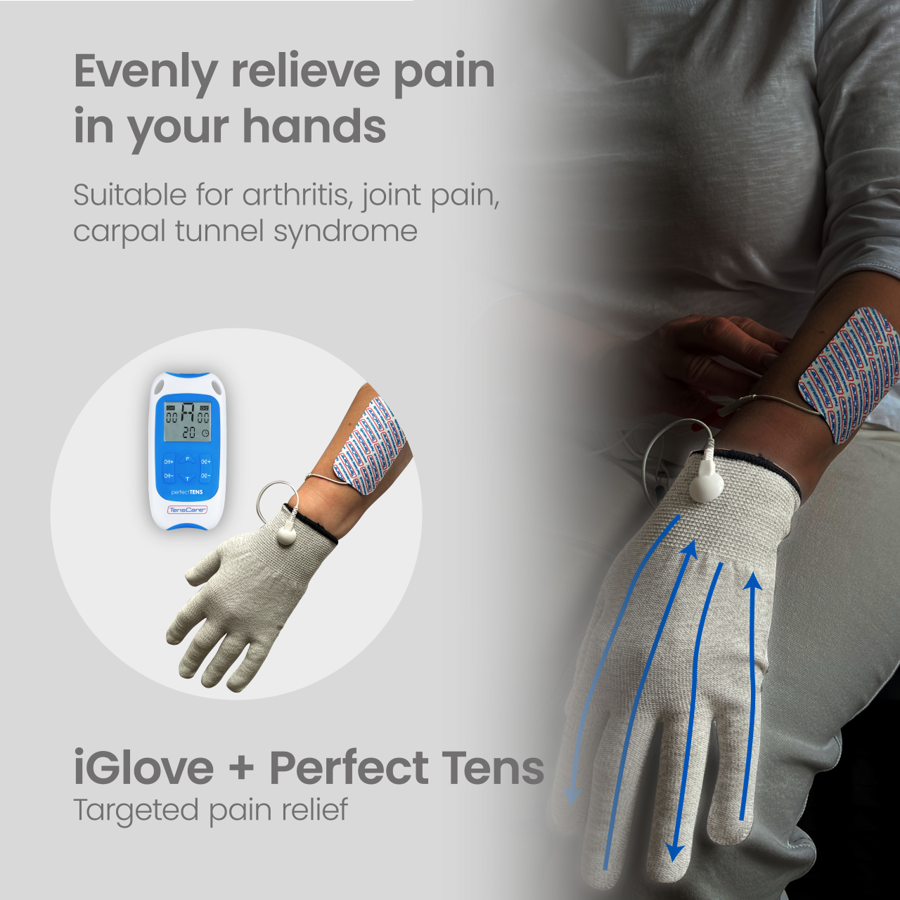 TensCare iGlove Electrode Pair Medium