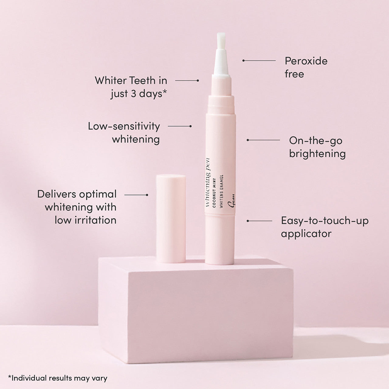 Gem Whitening Pen PAP Coconut Mint