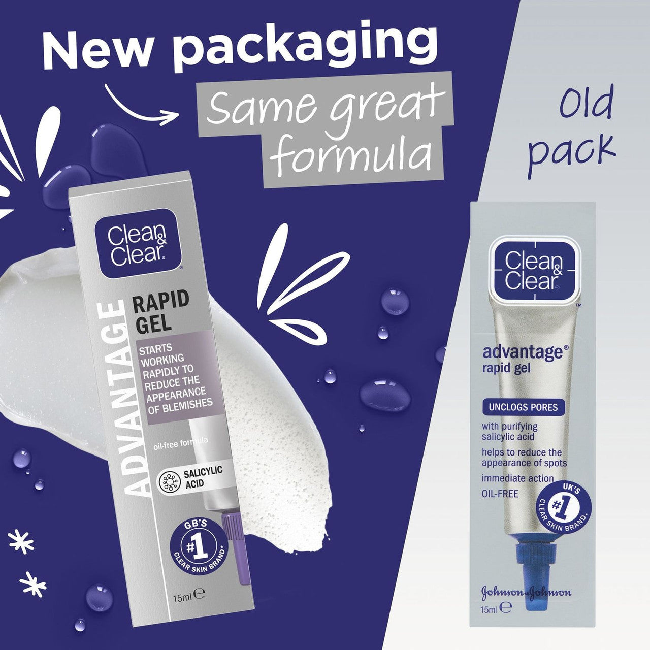 Clean & Clear Advantage Rapid Gel 15ml