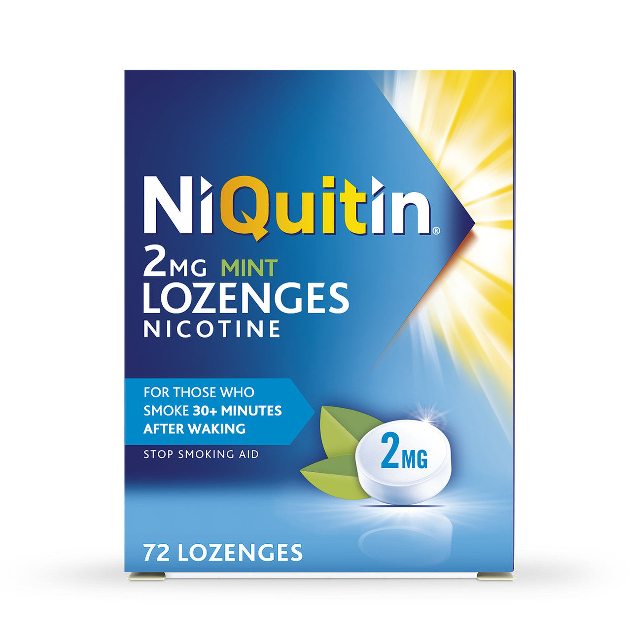 NiQuitin Mint Lozenge 2mg 72 Pack