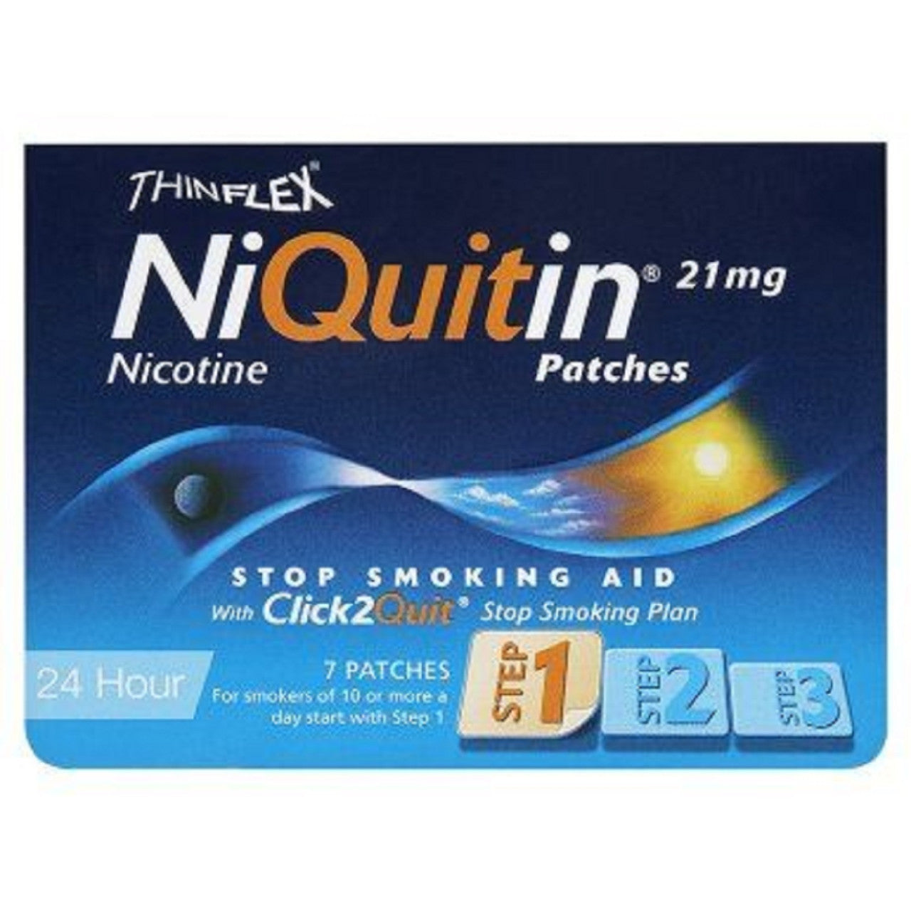 Niquitin Patch Step 1- 21mg 7 Pack
