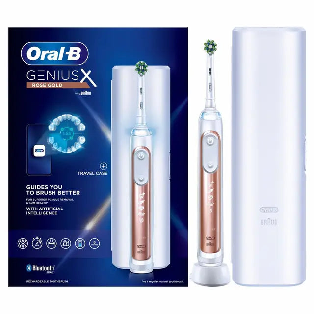 Oral-B Genius X Rose Gold + Travel Case