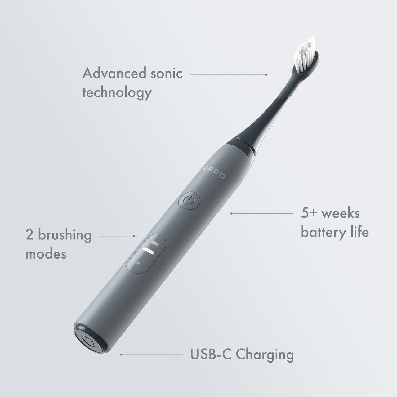 Ordo Sonic Lite Toothbrush Stone