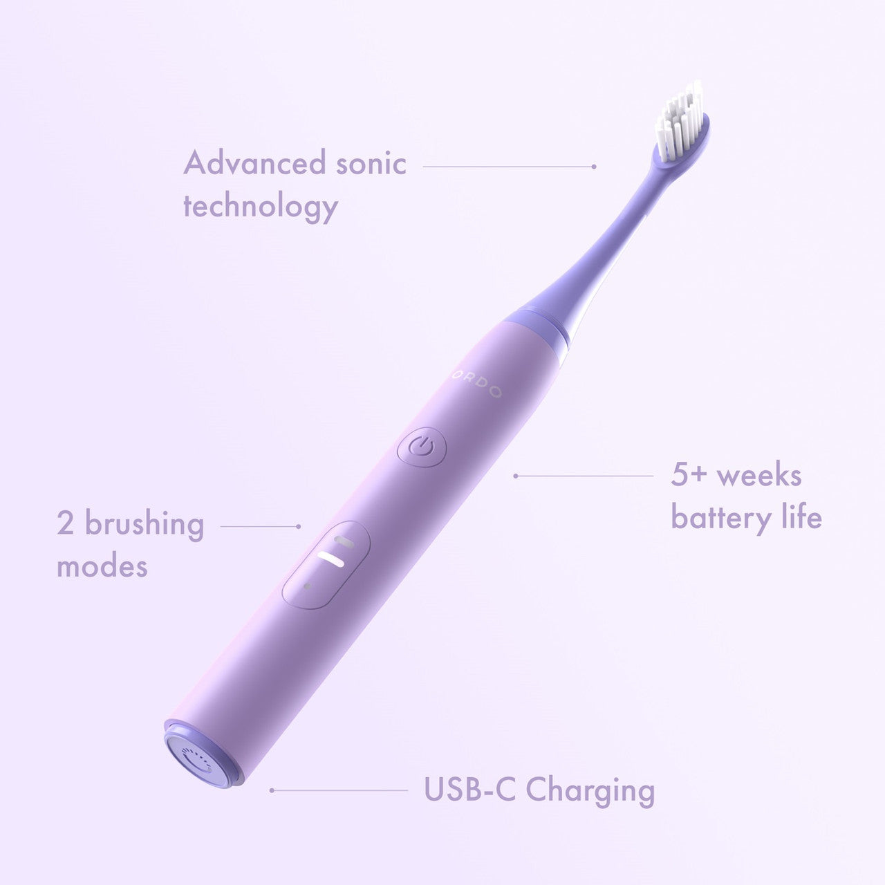 Ordo Sonic Lite Toothbrush Violet