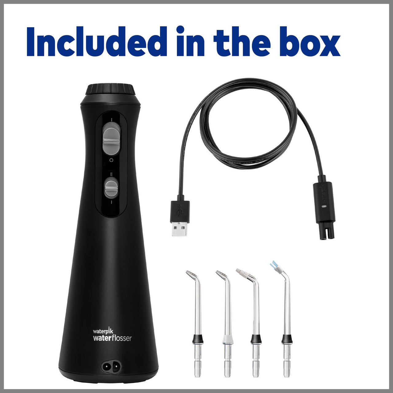 Waterpik Water Flosser Cordless Plus Black