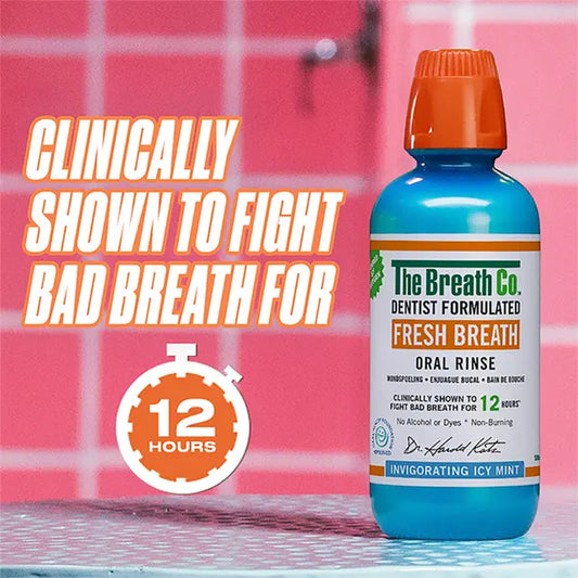 The Breath Co Mouthwash Icy Mint 500ml