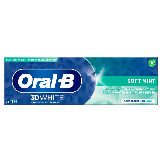 Oral-B 3D White Soft Mint Toothpaste