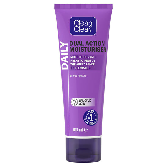 Clean & Clear Dual Action Moisturiser 100ml