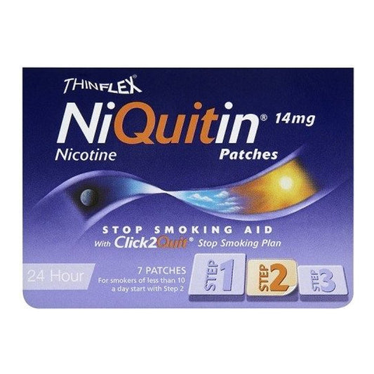 Niquitin Patches 14mg Step Two 7 Pack