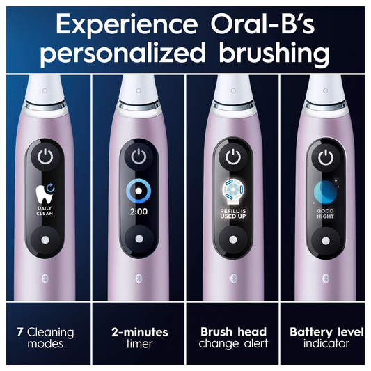 Oral-B iO9 Rose Quartz Electric Toothbrush