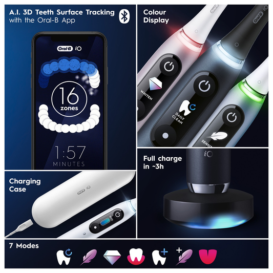 Oral-B iO9 Rose Quartz Electric Toothbrush
